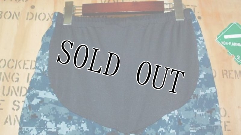 画像2: 米軍実物 US NAVY, 迷彩マタニティーパンツ  XS-R (2)