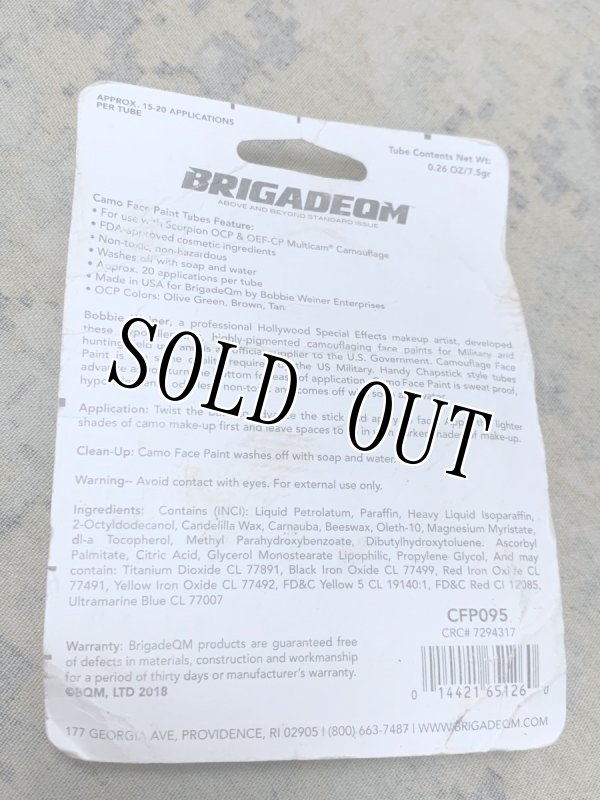 画像4: 米軍放出品 Brigade QM PAINT FACE CAMOUFLAGE (4)