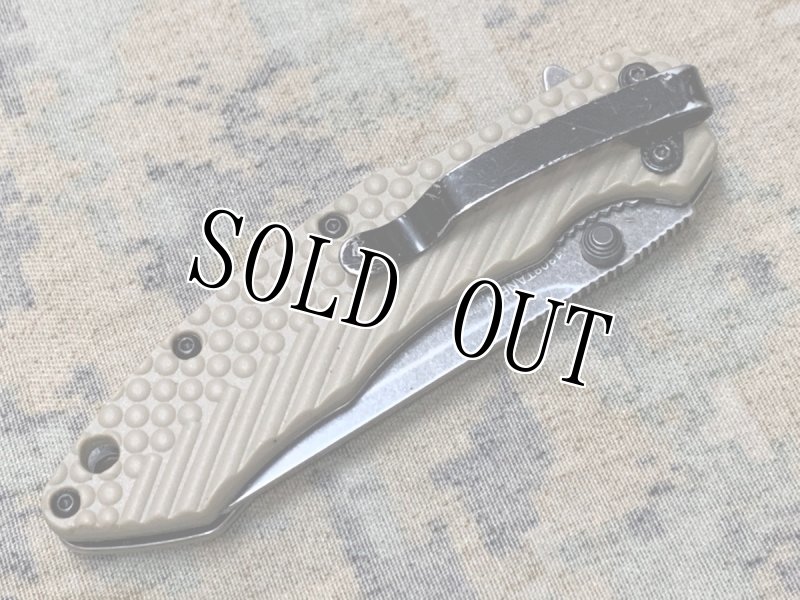 画像11: 米軍放出品 Kershaw SpeedSafe   Folding Knife 1308TANBW (11)