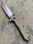 画像1: 米軍放出品 Kershaw SpeedSafe   Folding Knife 1308TANBW (1)