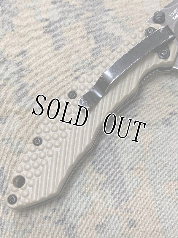 画像8: 米軍放出品 Kershaw SpeedSafe   Folding Knife 1308TANBW (8)