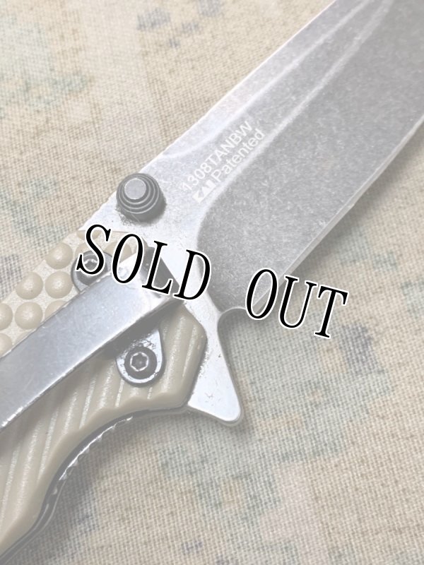 画像7: 米軍放出品 Kershaw SpeedSafe   Folding Knife 1308TANBW (7)