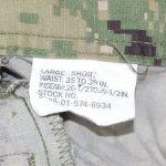 画像9: 米軍実物,US NAVY,　AOR2　NUW　迷彩パンツ　TYPEIII　L-S (9)