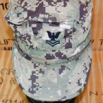 画像2: 米海軍実物　AOR2　US NAVY CAP　7 1/4 (2)