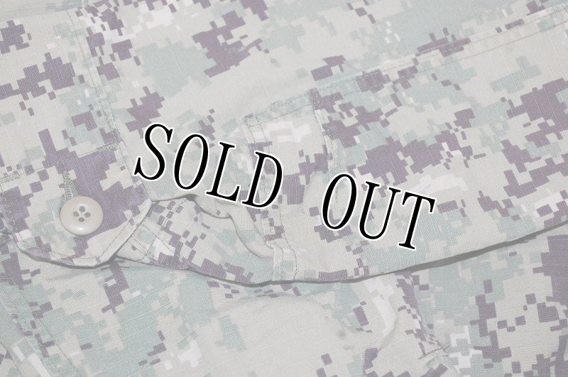 画像6: 米軍実物,US NAVY, AOR2 NUW 迷彩ジャケット TYPEIII S-S (6)