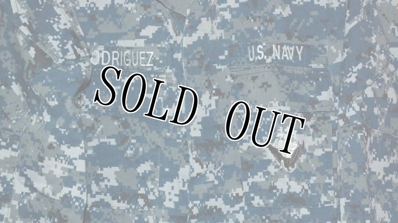 画像2: 米軍軍実物 US NAVY, 迷彩ジャケット M-S (2)