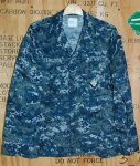 画像1: 米軍軍実物　US NAVY,　迷彩ジャケット　M-REGULAR (1)