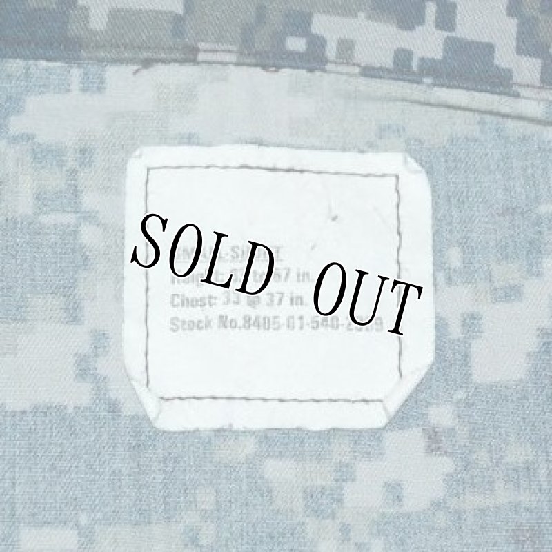 画像5: 米軍軍実物 US NAVY, 迷彩ジャケット S-S (5)