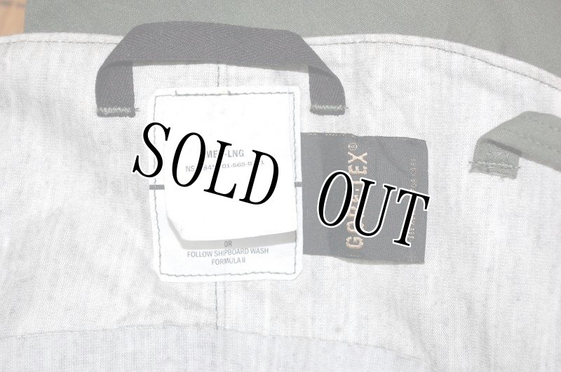 画像6: 米軍実物.TROUSER,MEN'S,OUTERSHELL COLD WEATERPROOF  CWU-108/P GORE-TEX ゴアテックスパンツ M-L (6)