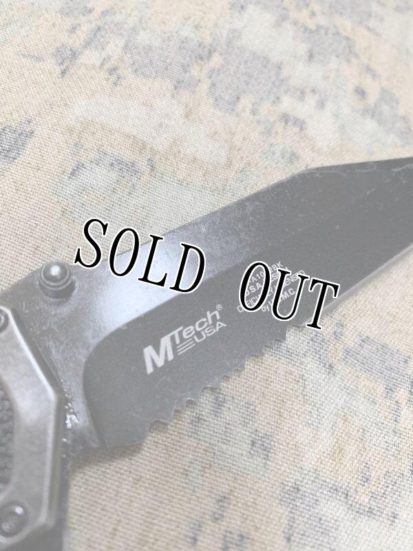 画像4: 米軍放出品 MTech USA Ballistic USMC M-A1052       Spring Assisted  ナイフ (4)
