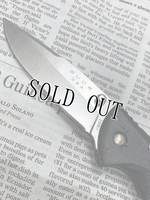 画像4: 米軍放出品　BUCK 折りたたみナイフ バンタム  (4)