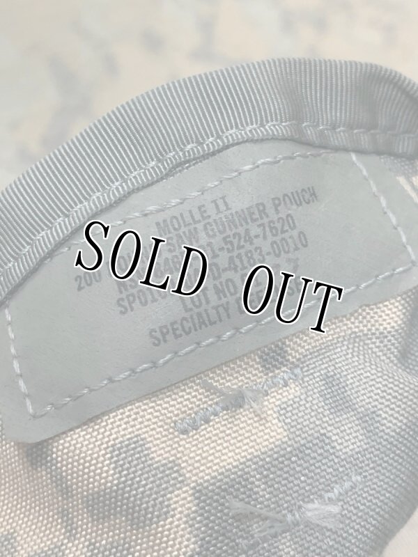 画像7: 米陸軍実物 200RD SAW・ガンナーポーチ　MOLLEII  (7)