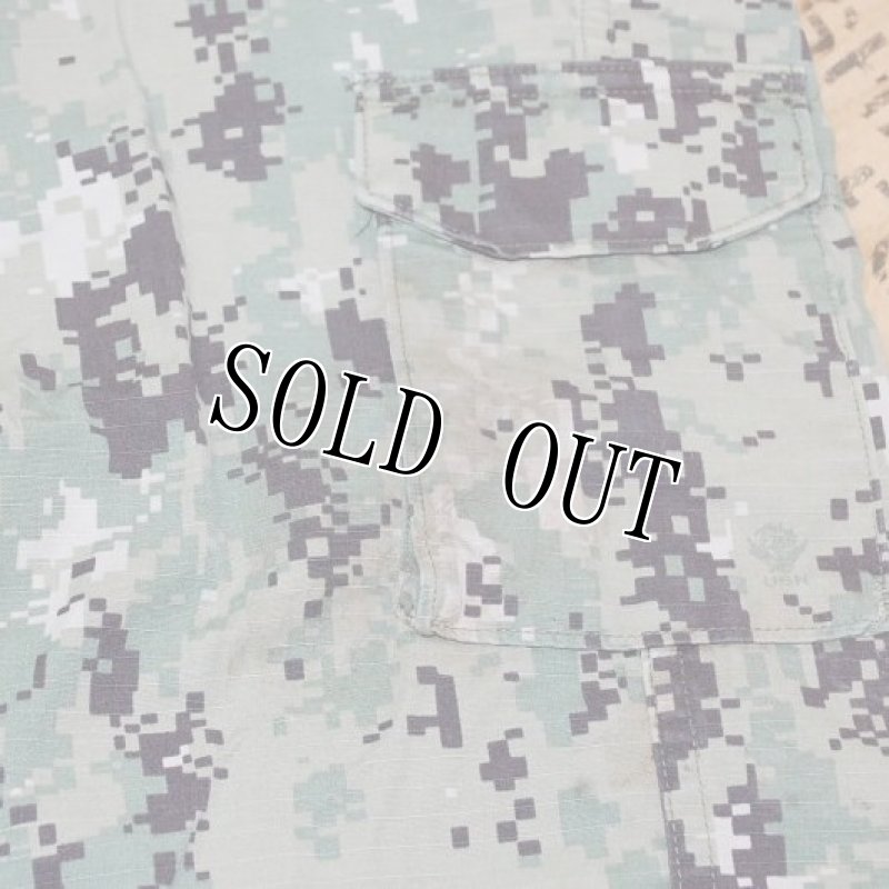 画像5: 米軍実物,US NAVY,　AOR2　NUW　迷彩パンツ　TYPEIII　S-S (5)