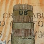 画像2: 米軍放出品.  MOLLE II HOLSTER/LEG EXTENDER コヨーテ (2)