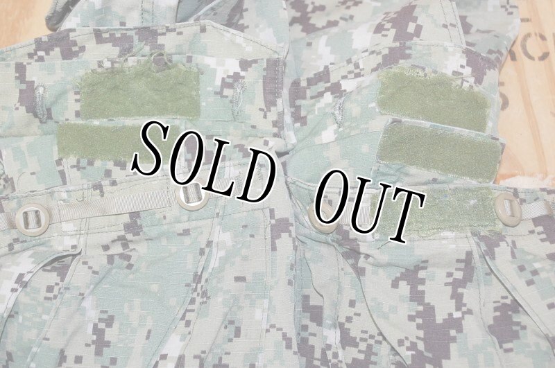 画像5: 米軍実物,US NAVY,　AOR2　NUW　迷彩パンツ　TYPEIII　S-XS (5)