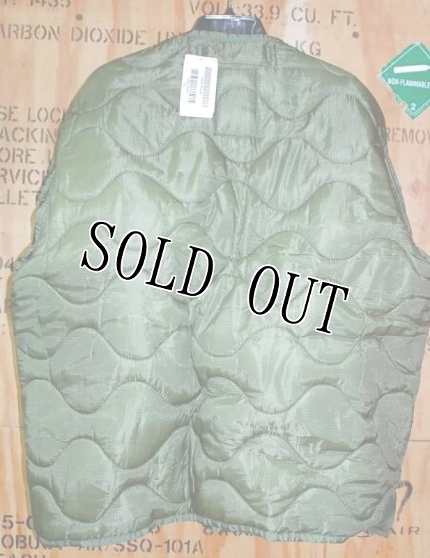 画像2: 米軍実物,M-65 フィールドジャケットライナー　LARGE (2)