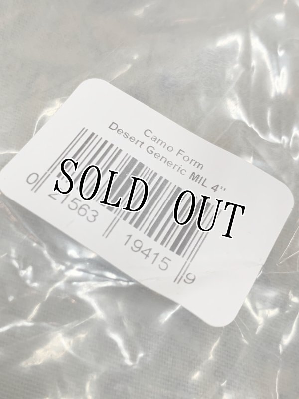 画像3: 米軍実物 CAMO FORM  DESERT GENERIC   スナイパー ライフル専用 (3)