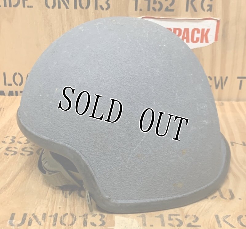 画像2: 米軍実物 US NAVY GUNNER'S    PHONE TALKER HELMET MK 4  (2)