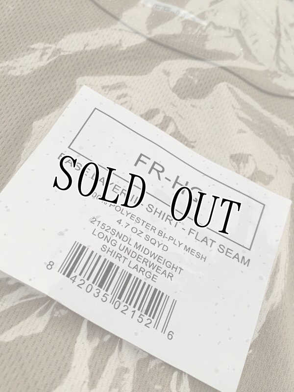 画像2: 米軍放出品 FR-HQ base layerII shirt flat seat (2)