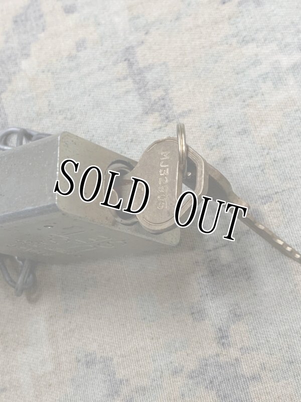 画像5: 米軍放出品,軍用　AMERICAN LOCK Padlock　南京錠 (5)