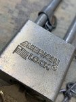 画像3: 米軍放出品,軍用　AMERICAN LOCK Padlock　南京錠 (3)