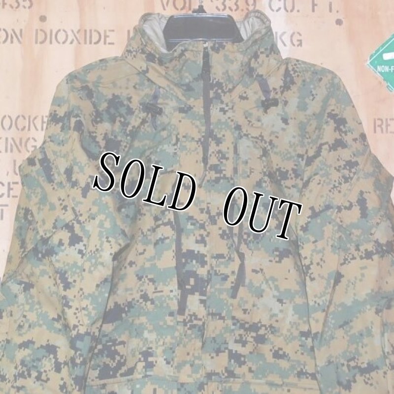 画像2: 米軍実物,USMC マーパット GORE-TEX パーカー M-L (2)