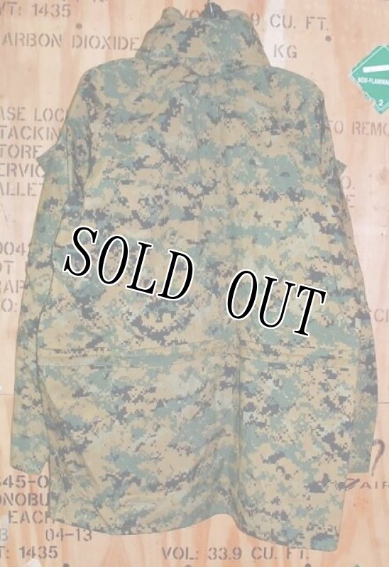 画像3: 米軍実物,USMC マーパット GORE-TEX パーカー M-L (3)