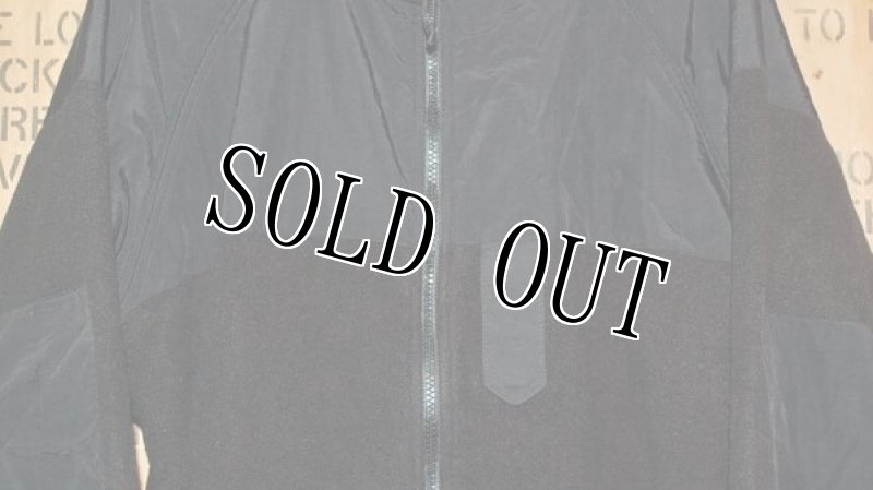 画像2: 米軍実物, US NAVY 　ポーラテックフリース　ブラック　L-R (2)