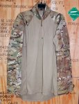 画像1: 米軍実物,マルチカム CRYE PRECISION　 コンバットシャツ　M-L (1)