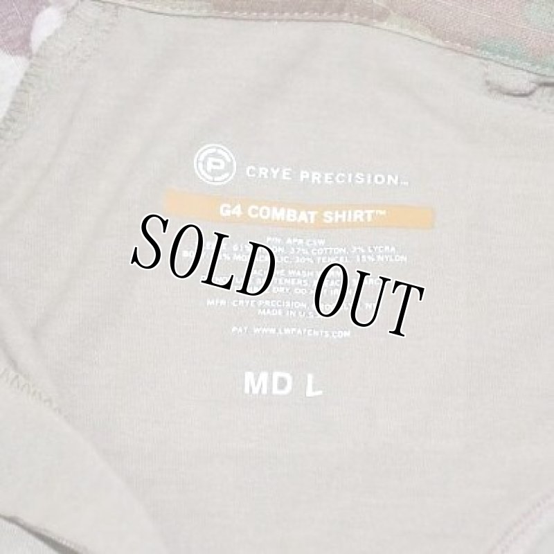 画像5: 米軍実物,マルチカム CRYE PRECISION　 コンバットシャツ　M-L (5)