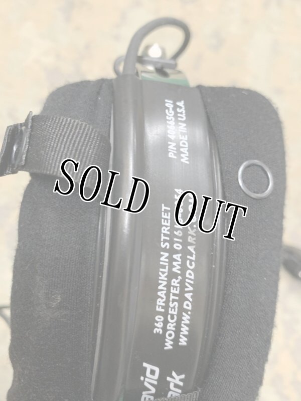 画像10: 米軍実物 David Clark  デビッドクラーク ヘッドセット (10)