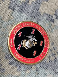 ワンピース 海兵隊チャレンジコイン 米海兵隊チャレンジコイン／Marine Corps Challenge Coin - メルカリ