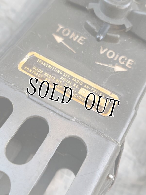 画像8: 米軍実物 ベトナム 無線 AN/PRT-4 AN/PRR-9  (8)