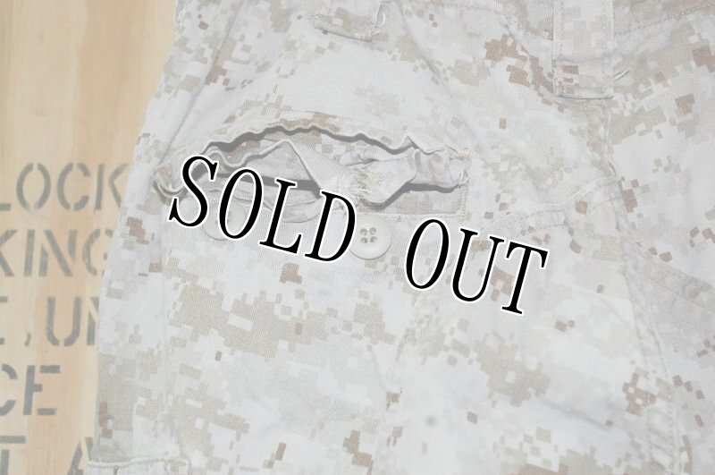 画像3: 米軍実物 USMC FROG デザートマーパットコンバットパンツ　M-R (3)