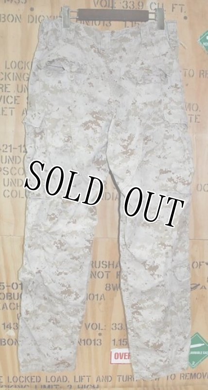 画像2: 米軍実物 USMC FROG デザートマーパットコンバットパンツ　M-R (2)