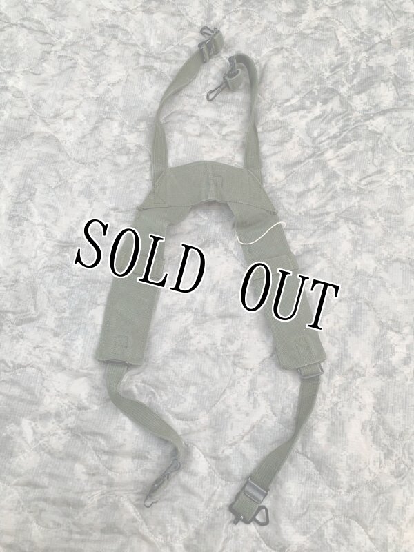 画像4: 米軍実物 NAM戦(60's) M-56 コットンH型サスペンダー (4)