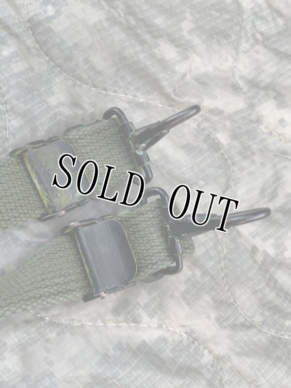 画像6: 米軍実物 NAM戦(60's) M-56 コットンH型サスペンダー (6)