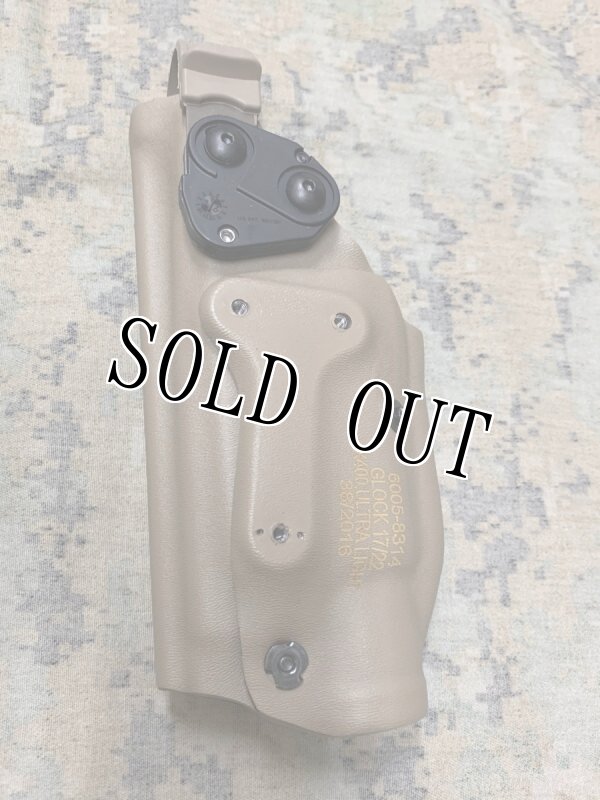 画像2: 米軍実物 Safariland グロック17 22   タクティカル ホルスター ウルトラライト X400  (2)