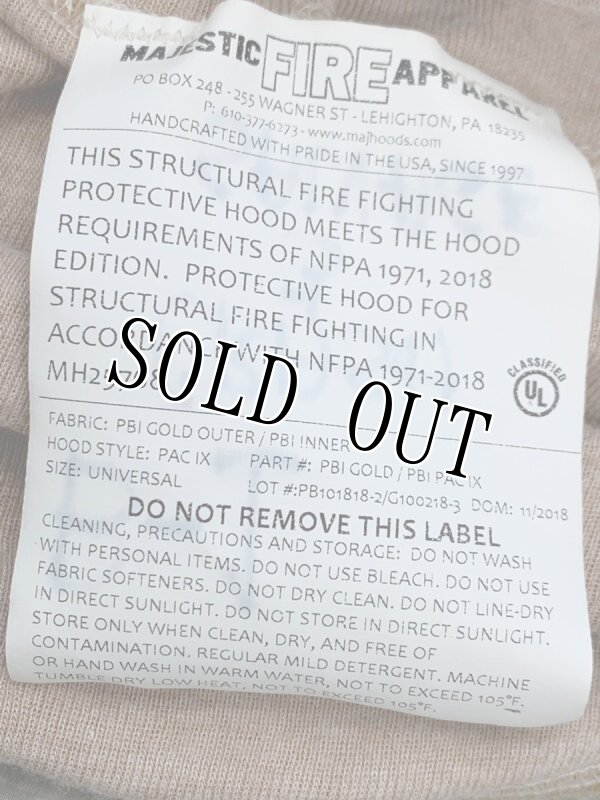 画像6: 米軍実物 Majestic Hoods ファイヤーマン バラクラバ　厚手 (6)