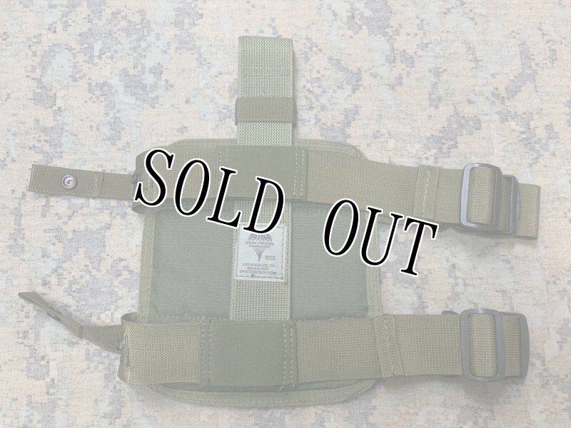 画像9: 米軍実物 S.O.TECH Shock Tube Dispenser Kit  レッグ マウント OD (9)