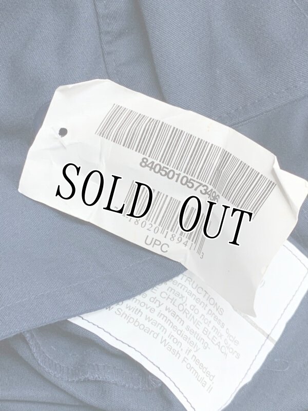 画像5: 米軍実物 US NAVY カバーオール/つなぎ　48R 紺  (5)