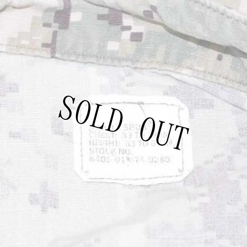 画像5: 米軍実物,US NAVY, AOR2 NUW 迷彩ジャケット TYPEIII S-S (5)