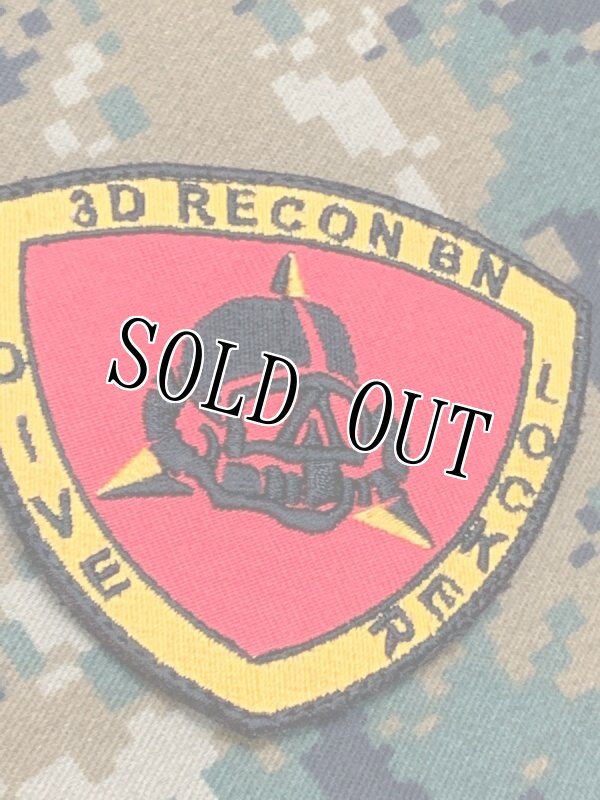 画像2: 米海兵隊実物 3RD RECONNAISSANCE  リーコン  (2)