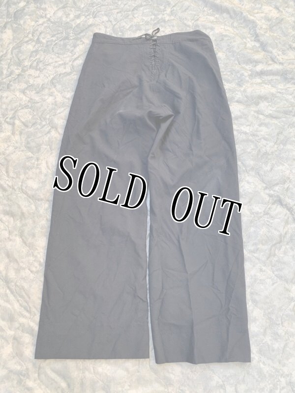 画像9: 米軍実物 US NAVY セーラー/ネクタイ/パンツセット (9)