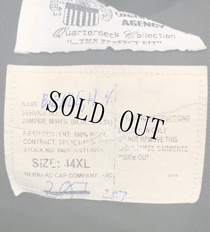 画像6: 米軍実物 US NAVY セーラー/ネクタイ/パンツセット (6)