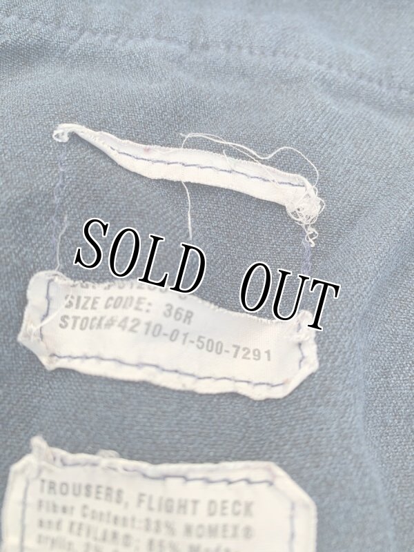 画像5: 米海軍実物　TROUSERS,FLIGHT DECK　36 R (5)