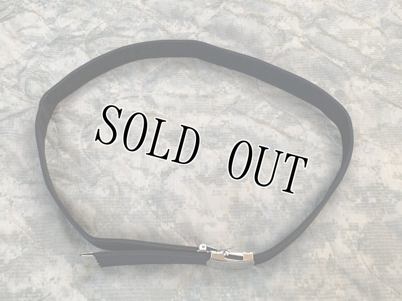 画像2: 米海軍実物　US NAVY ベルト　ブラック　115cm (2)