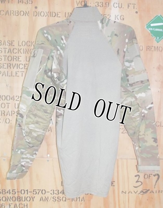 画像2: 米軍実物 MASSIF マルチカム コンバットシャツ　XS (2)