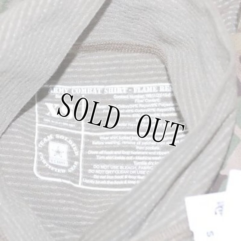 画像6: 米軍実物 MASSIF マルチカム コンバットシャツ　XS (6)