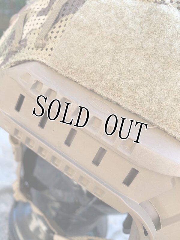 画像7: 米軍実物 OPS-CORE FAST MARITIME  マリタイム ハイカット バリスティック ヘルメット タン L (7)